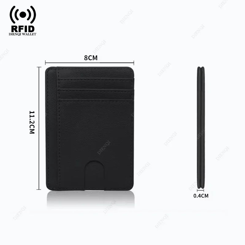 SlimGuard Minimalist RFID Card Wallet