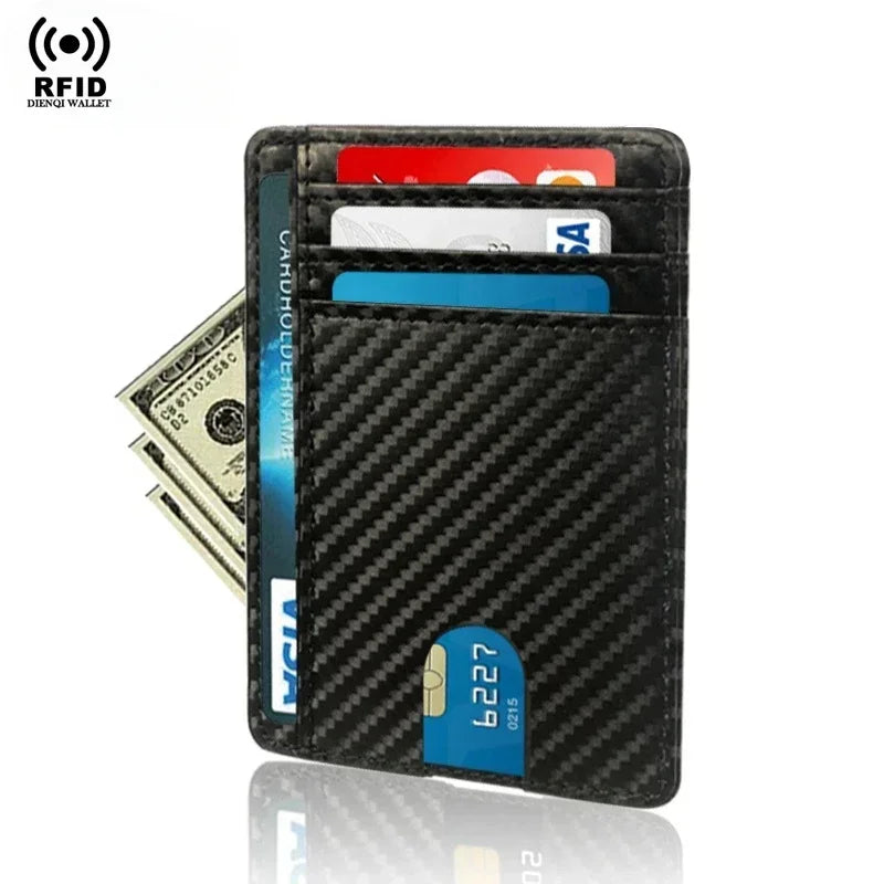 SlimGuard Minimalist RFID Card Wallet